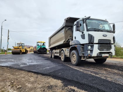 В Воскресенске завершается ремонт дороги Муромцево-Городище