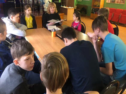 Со старониколаевскими школьниками поиграли в доброту