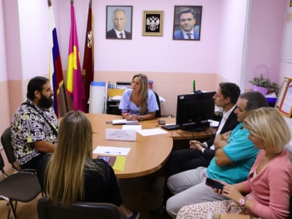 На приёме у заместителя главы