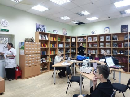 Читатели Тучковской библиотеки проверили зрение