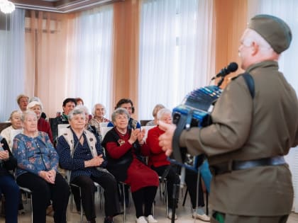 Концертный марафон «Фронтовая гармонь» пройдёт для пенсионеров Орехово-Зуевского округа