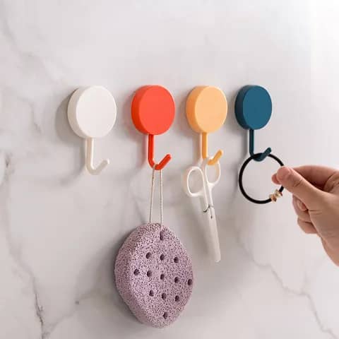 Crochets adhésifs double face / 10 lots