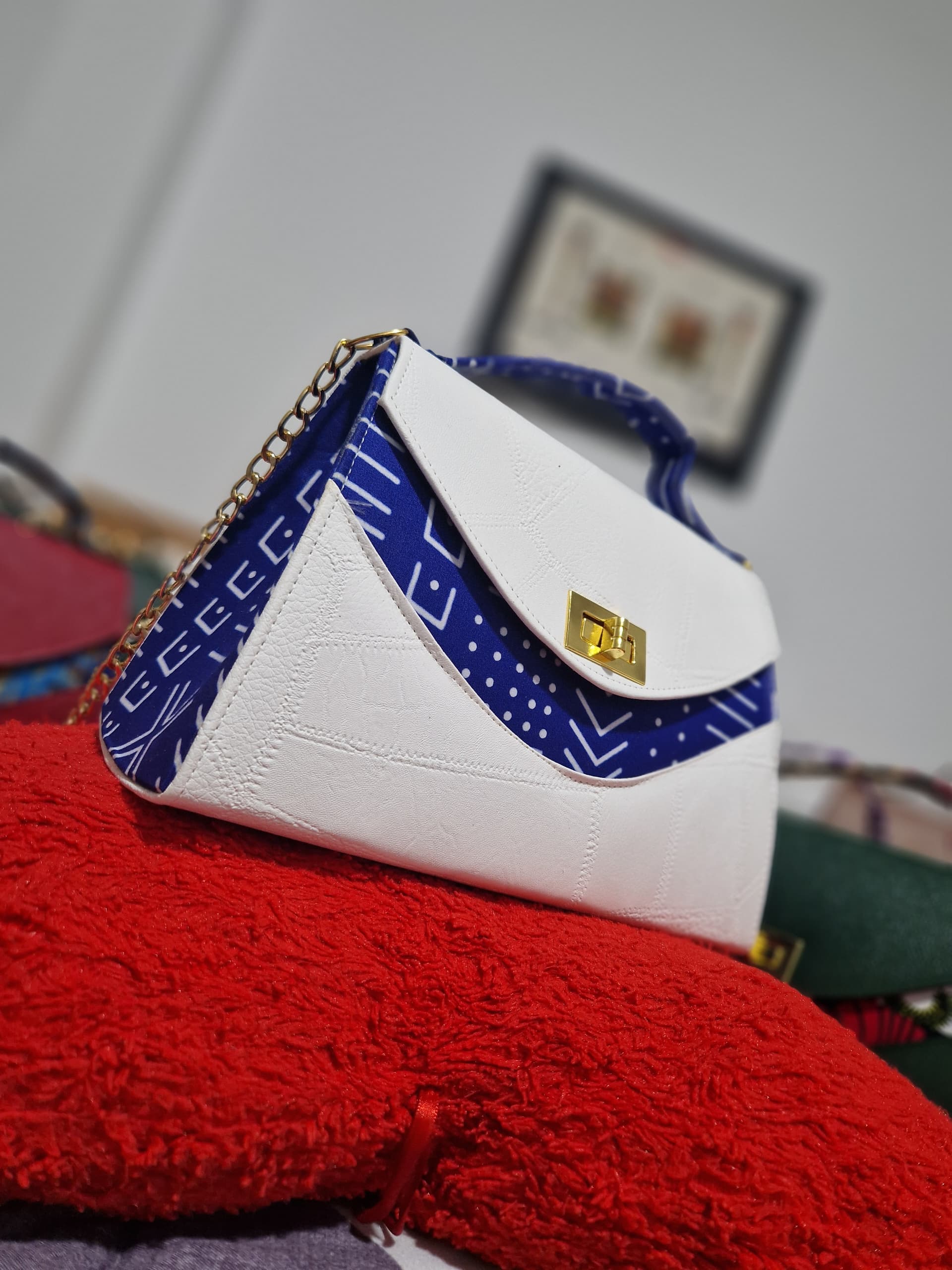 Sac Bandoulière en pagne