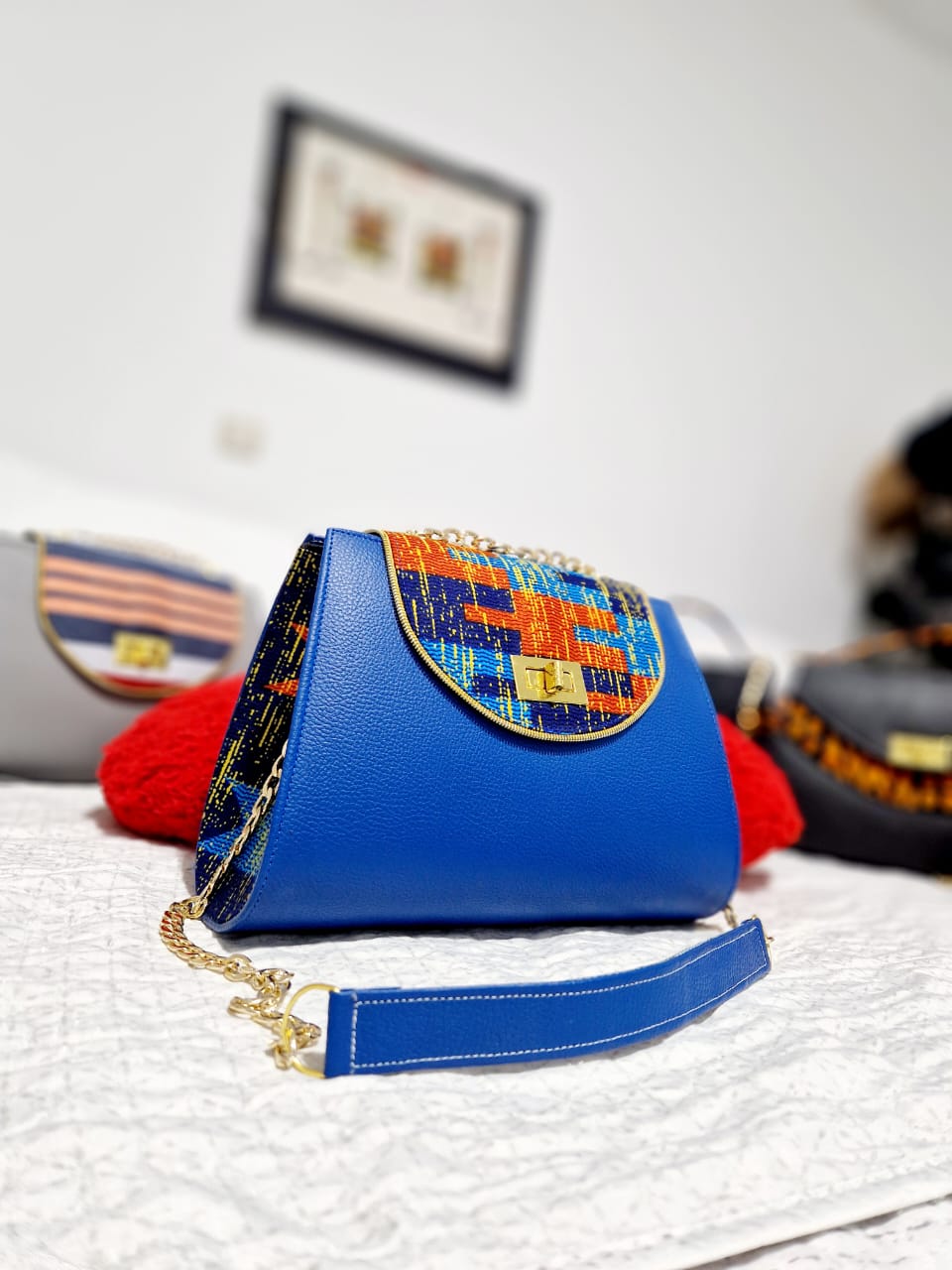 Sac Bandoulière en pagne