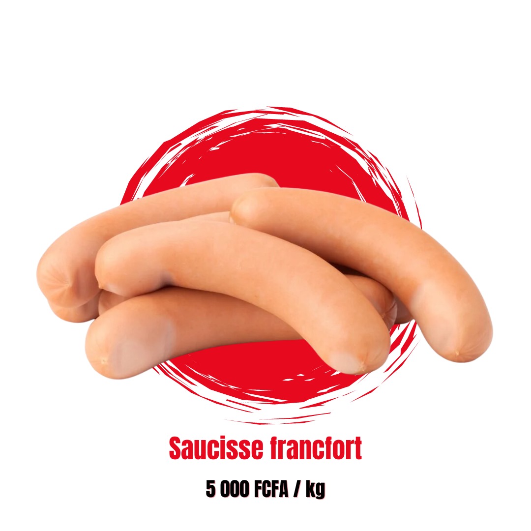 Saucisse francfort 1/kg