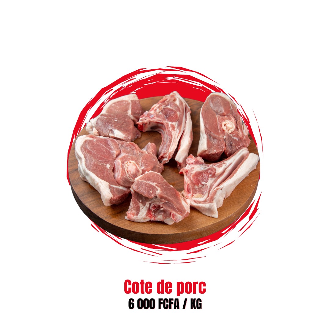 Côte de porc