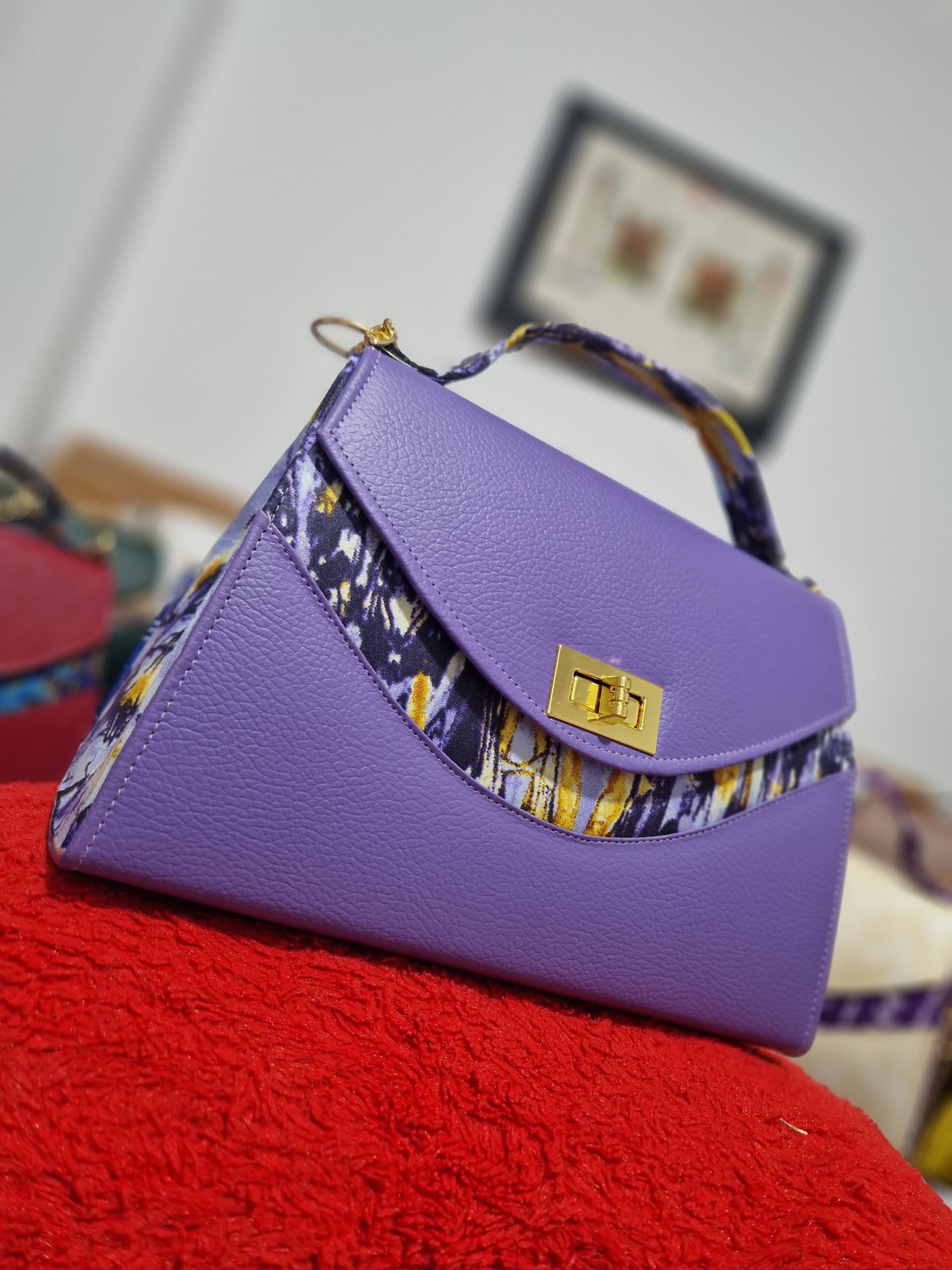 Sac Bandoulière en pagne