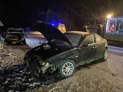 Три автомобиля столкнулись на дороге под Тверью
