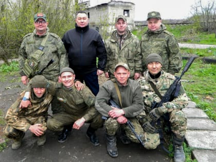 Игорь Руденя в прифронтовой зоне проведения специальной военной операции