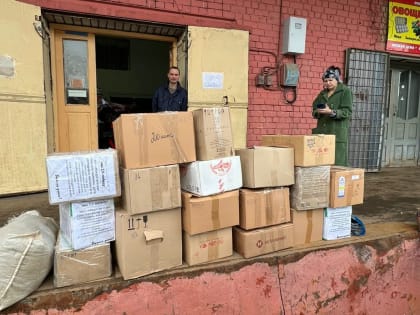 Социальный центр Кимрского благочиния «Марфа» передал гуманитарную помощь участникам СВО