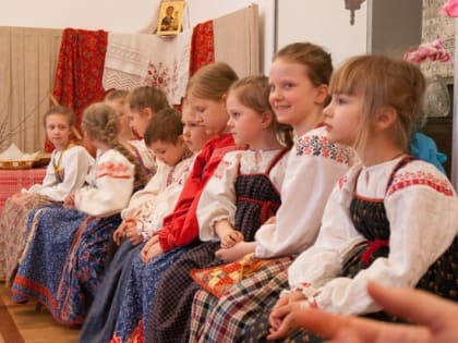 Занятия по музыкальному фольклору для детей