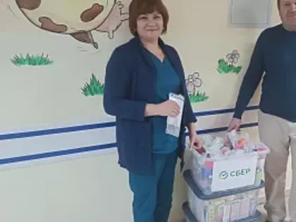 «Коробки Храбрости» от Тверского отделения Сбербанка для маленьких пациентов ДОКБ
