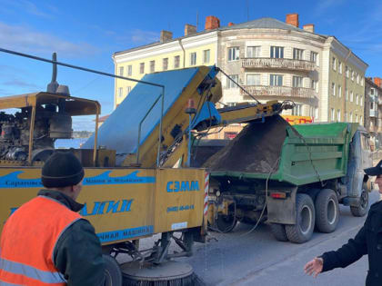 Уборка смёта с улично-дорожной сети