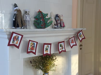 В музее Валентина Серова состоялся музейно-театрализованный праздник "Рождество в Домотканово"