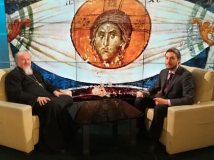 Кимрский священник выступил в программе «Беседа с батюшкой» на телевизионном канале «Союз»