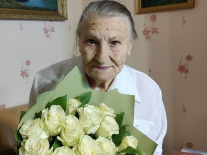 Ветерану Великой Отечественной войны Анне Поповой исполнилось 100 лет