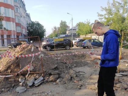 Активисты «Партийного десанта» провели мониторинг замены асфальта
