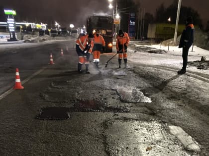 В Твери продолжается ремонт дорожного покрытия литым асфальтобетоном