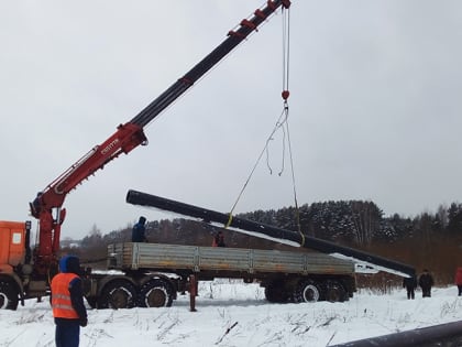 Вдоль старого дюкера протянут новую ветку