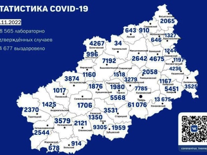 В Конаковском районе общее число переболевших коронавирусом составило 13 675 человек