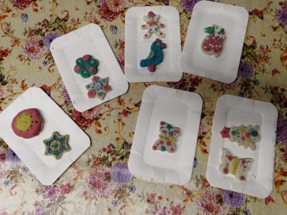 Сегодня завершились новогодние мастер-классы в музейно-выставочном центре им. Л. Чайкиной