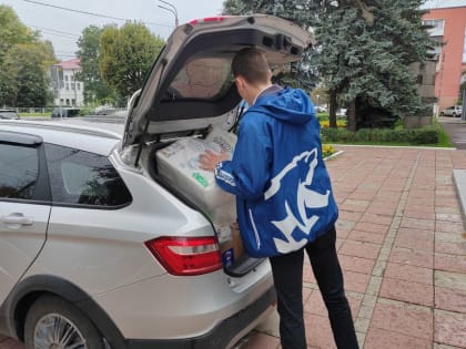 Курск получает гуманитарную помощь от Тверской области