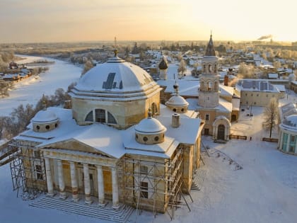 В Торжке Борисоглебский монастырь впервые за долгое время открылся для экскурсий