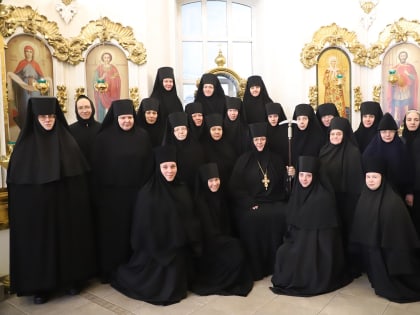 В Богородицком Житенном монастыре совершено богослужение с чином прощения