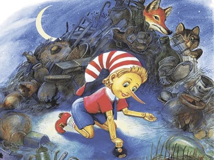 Детская студия "Раёк" и ВА "Алые паруса" представят спектакль "Буратино"