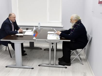 Председатель Законодательного Собрания провёл депутатский приём в Штабе общественной поддержки