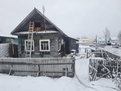В п. Молоково при пожаре погиб мужчина