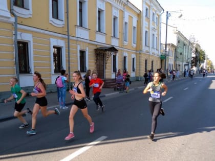 Старичане вышли на Тверской марафон