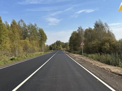 Ремонт дороги Кашин – Фалево продолжается в Тверской области