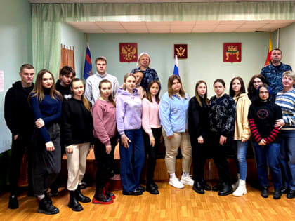 Студенты Тверского химико-технологического колледжа посетили СИЗО-1 УФСИН России по Тверской области