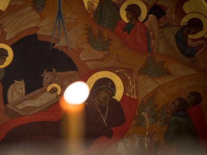 В Воскресенский собор Твери на литургию пришли дети