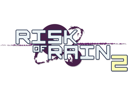 Risk of Rain 2's logo'