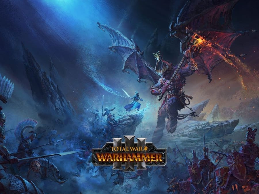 Total War: Warhammer III's logo'