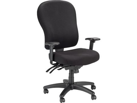 Tempur-Pedic Fabric Chair, Highback (TP4000-BLK)