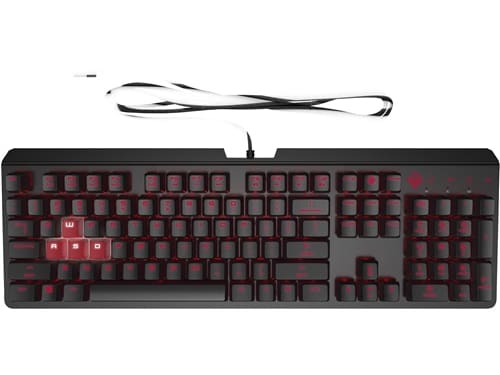 HP OMEN Encoder Customizable Keyboard with Cherry MX Brown keys