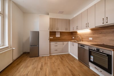 Pronájem bytu 2+1 se zcela novou kuchyní, 55 m² – Villa Laura, centrum Mariánských Lázní — foto 5