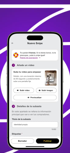 Subasta activa durante 48h