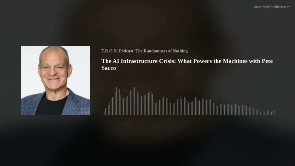 The AI Infrastructure Crisis: What Powers the Machines with Pete Sacco
