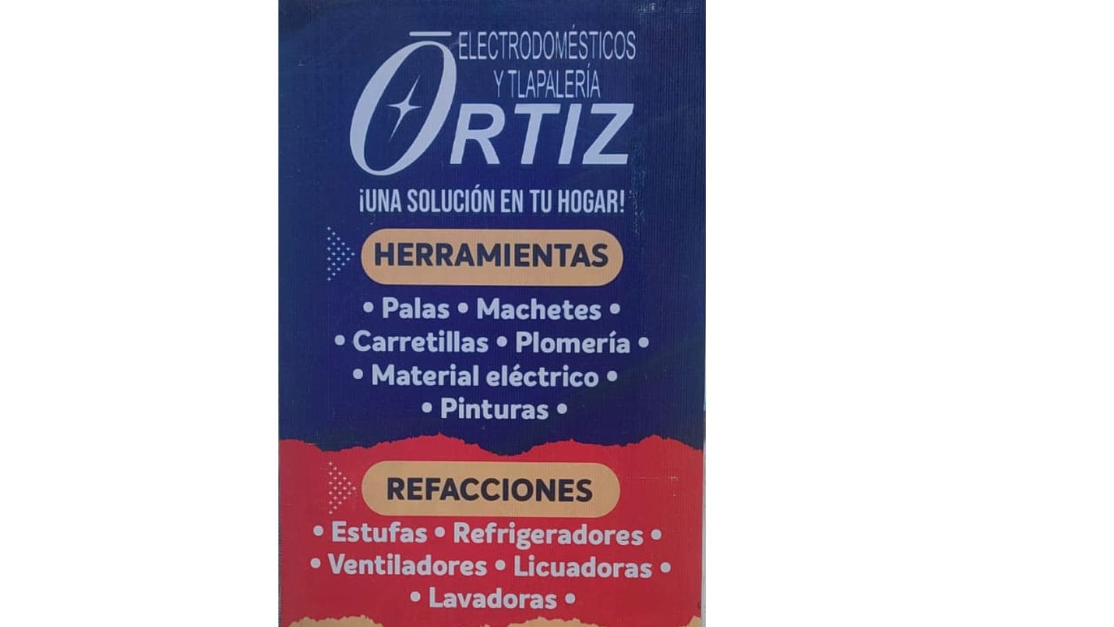 Electrodomésticos y Tlapalería Ortiz