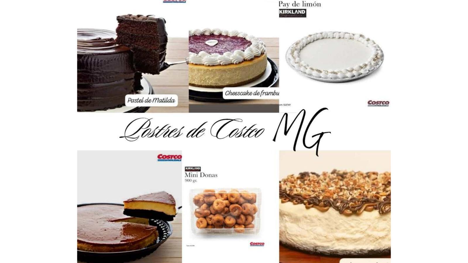 POSTRES DE COSTCO MG