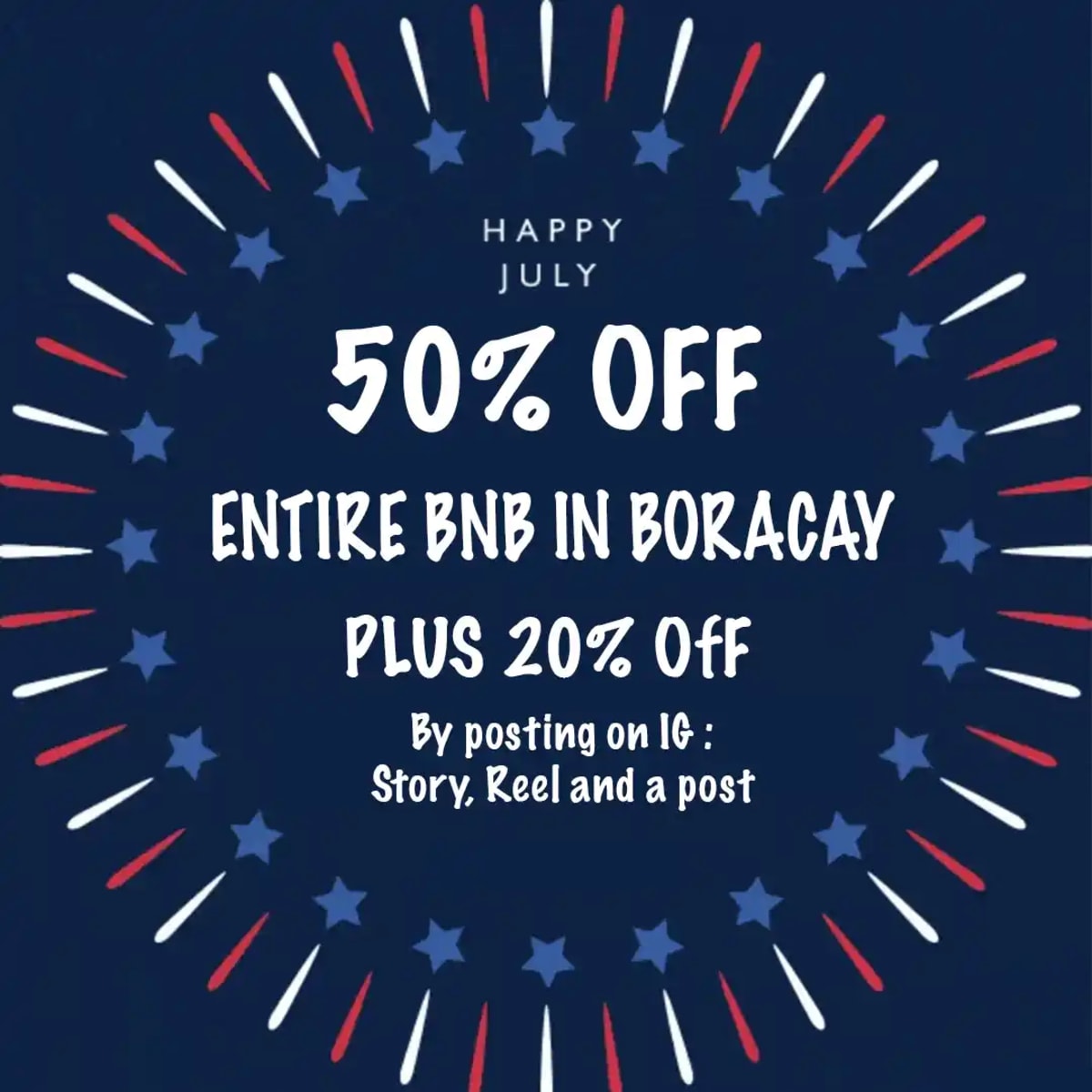 SEPTEMBER BORACAY PROMO 70%