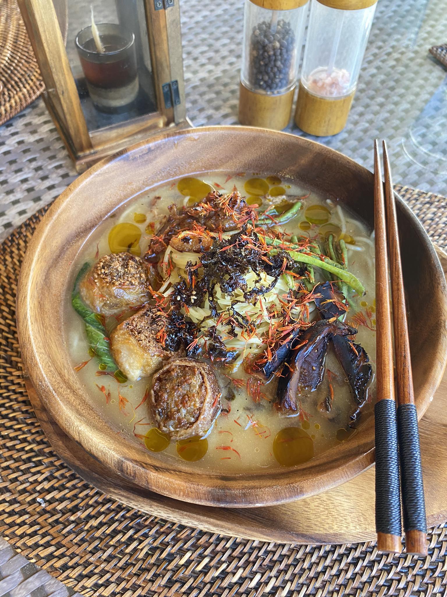 Food option no meat in Boracay