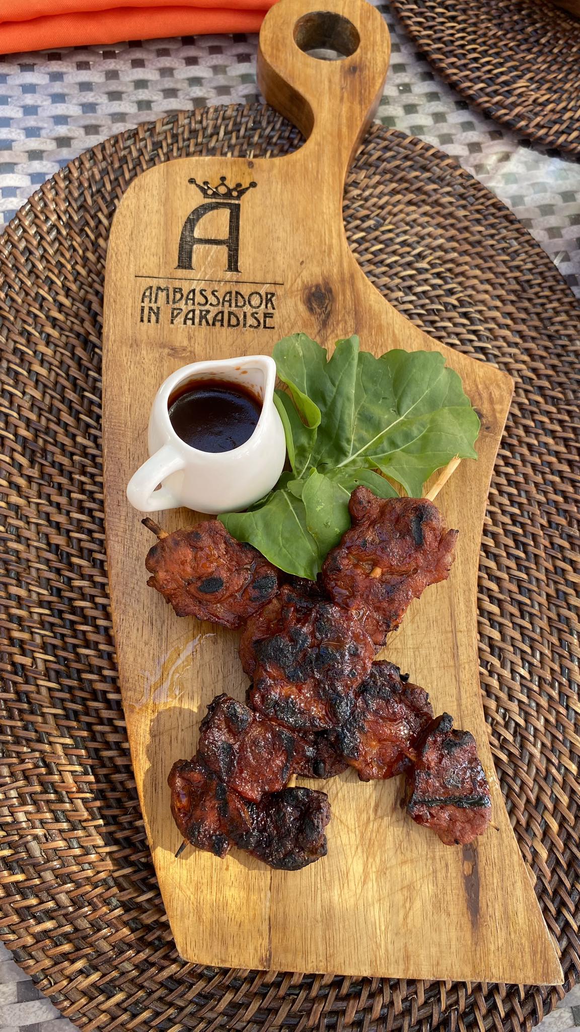 Vegetarian food in Boracay