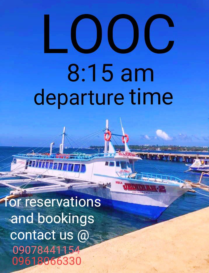 Boat schedule to Tablas