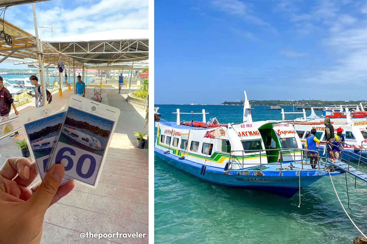 Boat transfer from Caticlan to Boracay