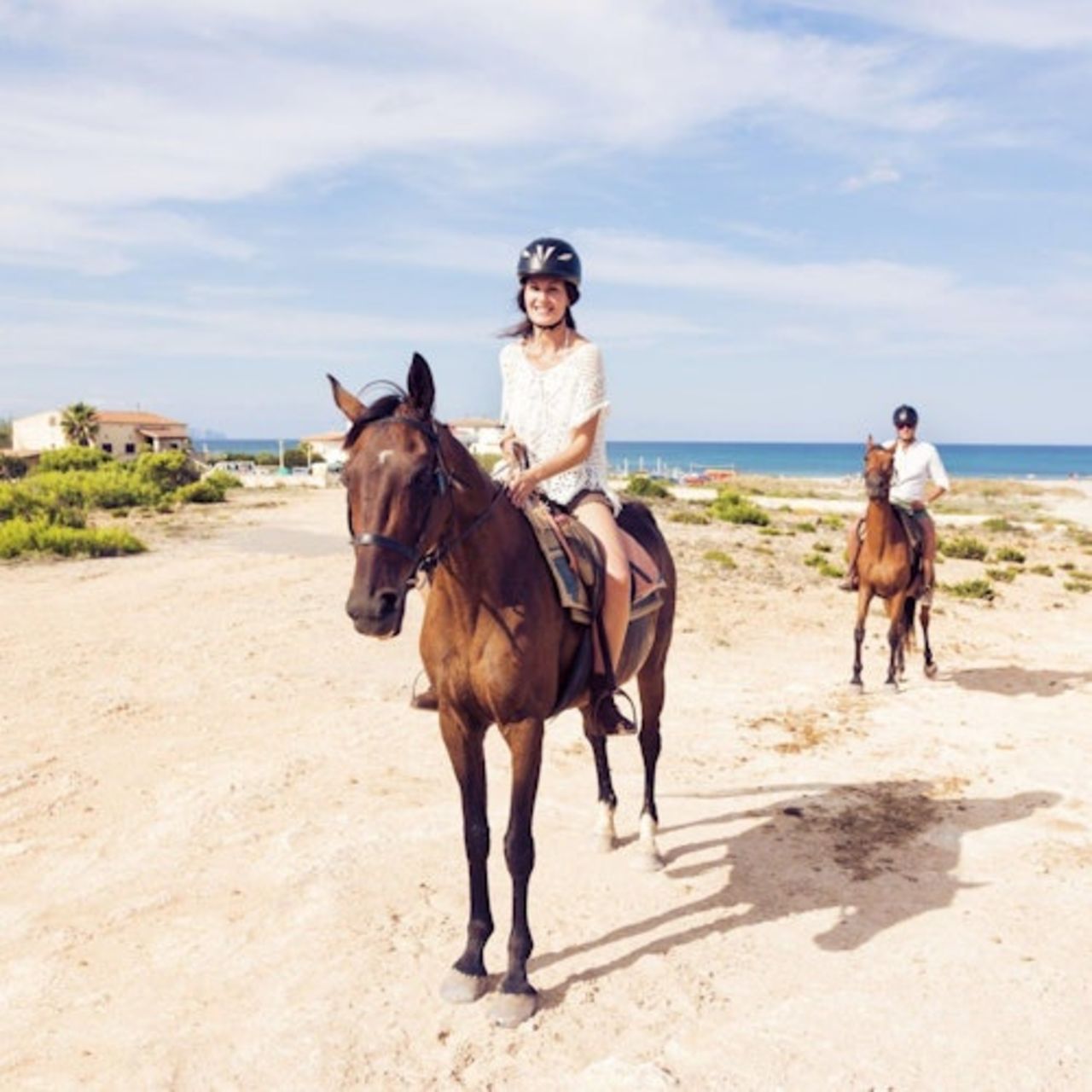 Tour a cavallo: Mare e deserto con trasferimento - Hurghada — 8